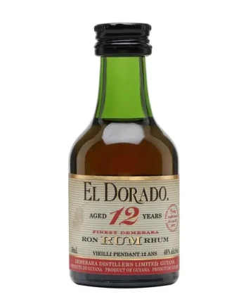 El Dorado 12 Year-Old Rum (5cl), 40%