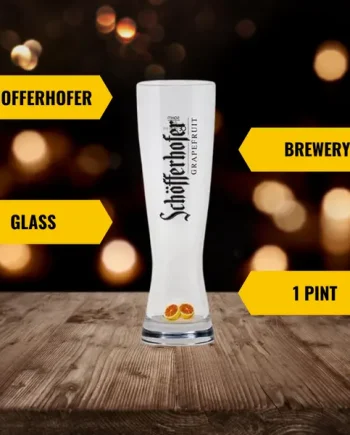 Schofferhofer Official Branded Pint Glass