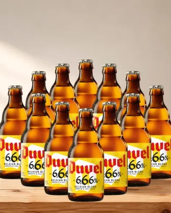 Duvel Belgian Strong Ale 666 330ml Bottles - 6.6% ABV (Multipack)