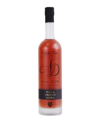 Aval Dor Rose & Hibiscus Cornish Flavoured Vodka 70cl