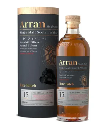 Arran Rare Batch 15 Year Old French Oak Argonne Cask 53.5% 70cl