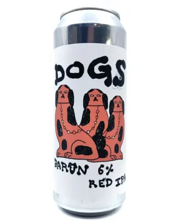 Baron Brewing Dogs Red IPA 6% (500ml can)