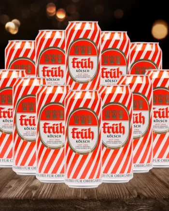 Früh Kölsch German Lager 500ml Cans - 4.8% ABV (multipack)