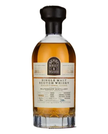 1990 Berry Bros. & Rudd Exceptional Casks Miltonduff, Cask Ref. 3809, Speyside, Single Malt Scotch Whisky (54.1%)