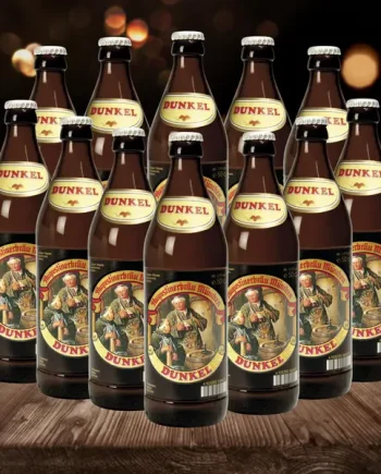 Augustiner German Dunkel 500ml Bottles - 5.6% ABV (Multipack)