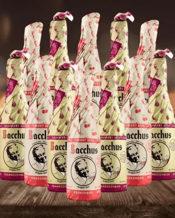 Bacchus Belgian Fruit Beer Mixed Case 375ml Bottles (12 Pack)