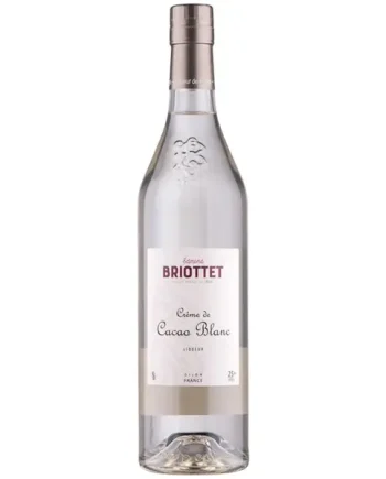 Edmond Briottet Creme de Cacao Blanc (White Cacao) Liqueur
