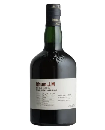 2014 Rhum J.M, Berry Bros. & Rudd Exclusive Selection, Single Barrel No. 160002, Vieux Rhum Agricole, Martinique (49.5%)