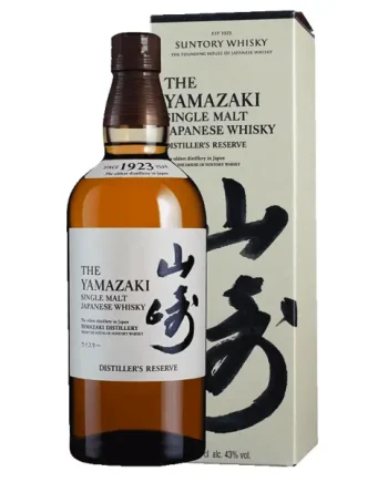 The Yamazaki Single Malt Japanese Whisky Distiller's Reserve 70cl
