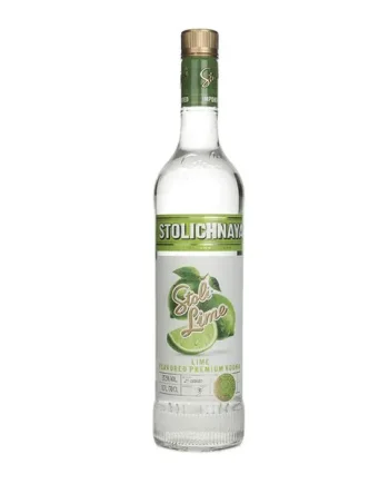 Stoli Stolichnaya Lime Flavoured Vodka 70cl