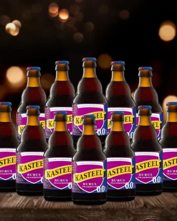 Kasteel Belgian Rubus Framboise 330ml Bottles – 0.0% ABV (12 Pack)