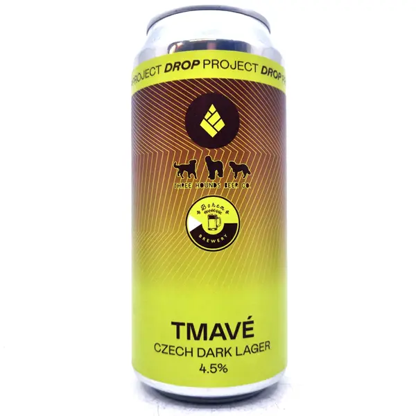 Drop Project Tmave Czech Dark Lager 4.5% (440ml can)
