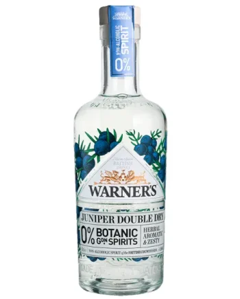 Warner's Juniper Double Dry Alcohol Free Botanic Garden Spirits