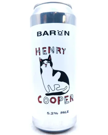 Baron Brewing Henry Cooper Pale Ale 5.2% (500ml can)