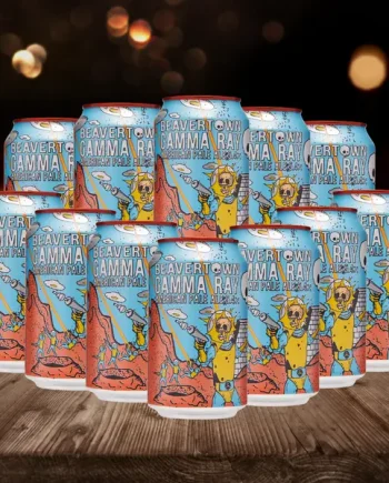 Beavertown Gamma Ray Beer: American Pale Ale 330ml Cans - 5.4% ABV (12 Pack)