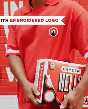 Camden Red Collared T-Shirt