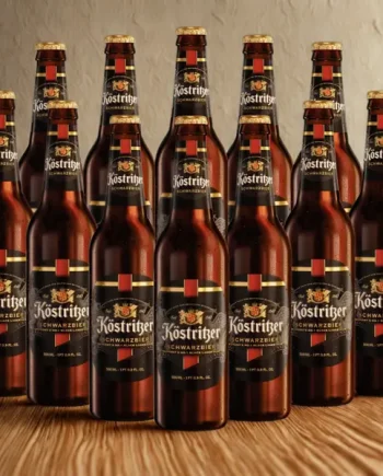 Bitburger Kostritzer Premium German Dark Lager 330ml Bottles - 4.8% ABV (Multipack)