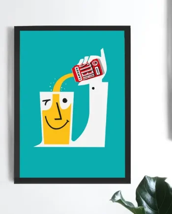 Camden Fresh Pint Print