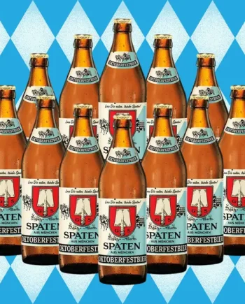 Spaten Oktoberfest Beer 500ml Bottles - 5.9% ABV (Multipack)