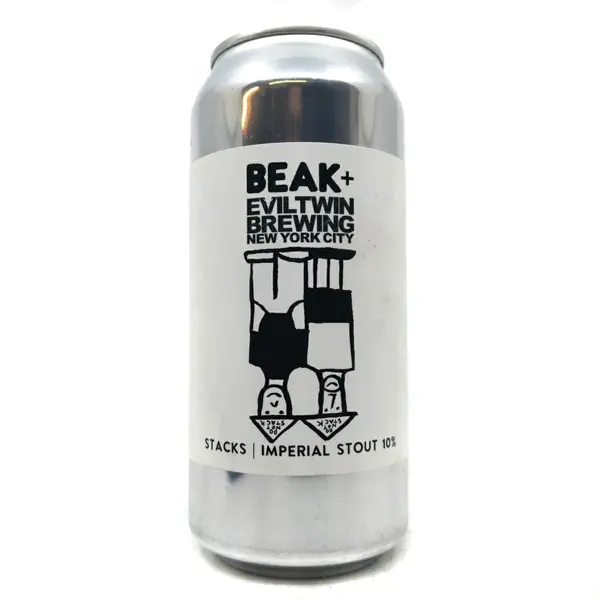 Beak x Evil Twin Stacks Imperial Stout 10% (440ml can)