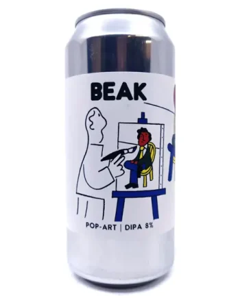 Beak Brewery Pop Art Double IPA 8% (440ml can)