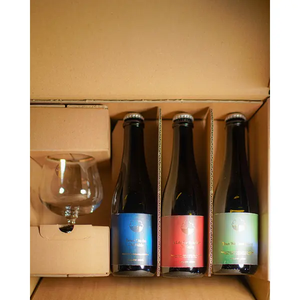 Barrel Project Gift Box & Glass