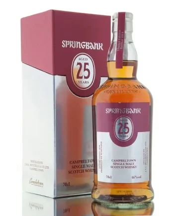 Springbank 25 Year Old / 2014 Release