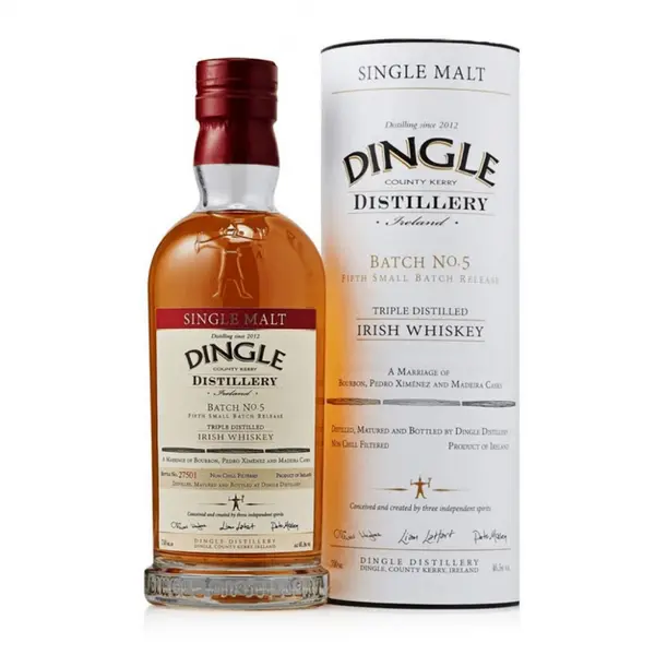 Dingle Batch 5 Small Batch Single Irish Malt Whiskey 70cl