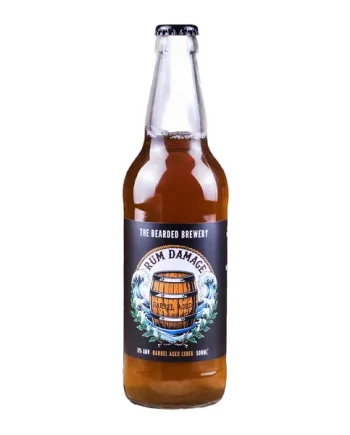 The Bearded Brewery Rum Damage Cider 500ml
