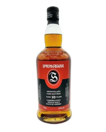 Springbank 10 Year Old Amontillado Sherry 2024 55% 70cl
