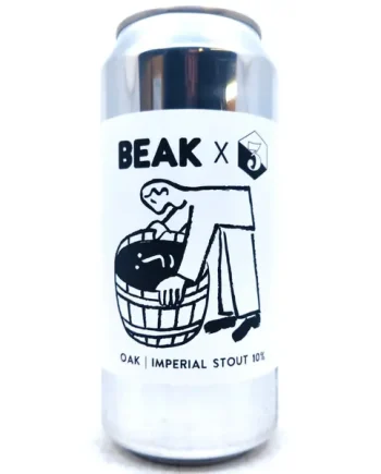Beak Brewery x 3 Sons Oak Imperial Stout 10% (440ml can)