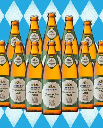 Zotler Festwochen Bier Festbier German Lager 500ml Bottles - 5.8% ABV (Multipack)