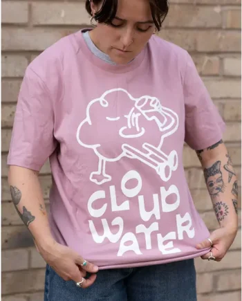 'Cloudy' Front Print T-Shirt **SALE**