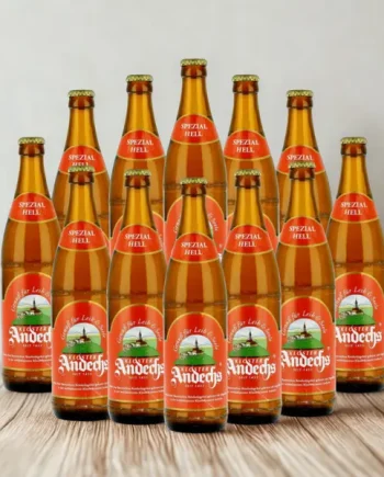Andechs Special German Hell German 330ml Bottles - 5.9% ABV (12 Pack)