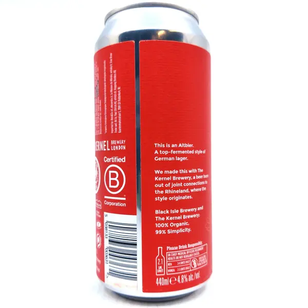 Black Isle x Kernel Brewery Altbier 4.8% (440ml can)