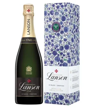 Lanson Le Black Creation in 2024 Wimbledon Edition Gift Box