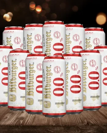 Bitburger Drive Alcohol Free German Pilsner 500ml Cans - 0.0% ABV (Multipack)