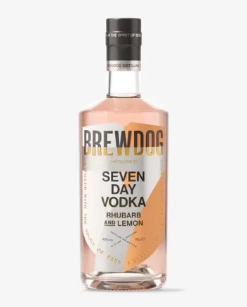 Seven Day Rhubarb and Lemon Vodka