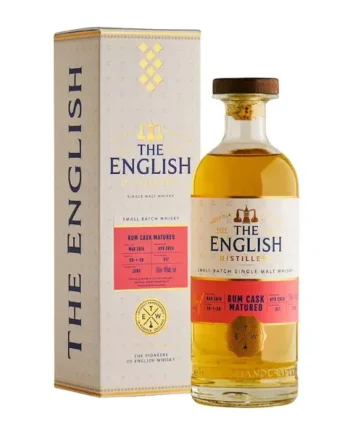 The English Whisky Co. Rum Cask Matured Single Malt Whisky 70cl