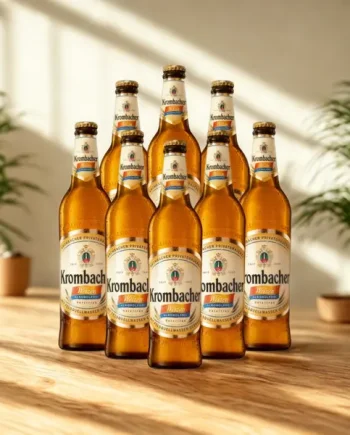 Krombacher Alcohol Free Weizen German Wheat Beer 500ml Bottles (Multipack) - 0.0% ABV