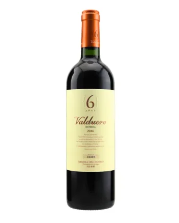 2016 Bodegas Valduero Ribera Del Duero 6 Años