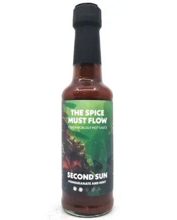 The Spice Must Flow Second Sun Pomegranate &Mint Hot Sauce (150ml)