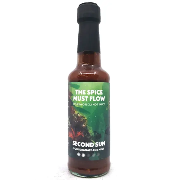 The Spice Must Flow Second Sun Pomegranate &Mint Hot Sauce (150ml)