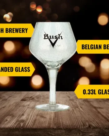 Bush Brewery 330ml Chalice Glass