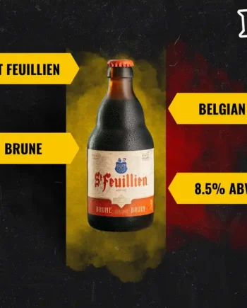 St Feuillien Belgian Brune 330ml Bottles - 8.5% ABV (Multipack)