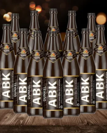 ABK Dunkel German Lager 500ml Bottles - 5.0% ABV (12 Pack) - BBD 10/3/26