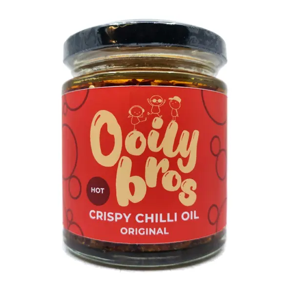 Ooily Bros Original Hot Crispy Chilli Oil (240g)