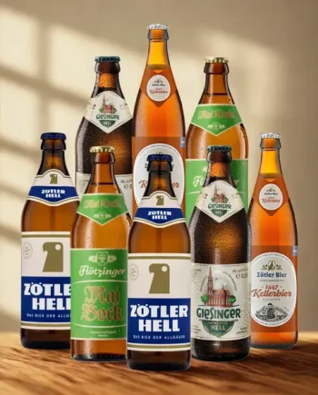 German Special Imports Beer Mixed Case 500ml Bottles (8 Pack) – Limited Edition Bavarian Craft Beer Selection