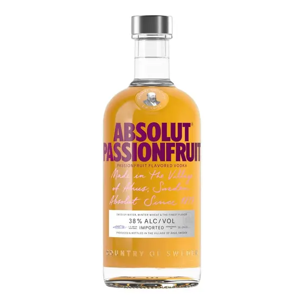 Absolut Passionfruit Flavoured Vodka 70cl