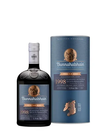 1998 Bunnahabhain, Fèis Ìle 2023, Manzanilla Cask Finish, Islay, Single Malt Whisky (52.3%)